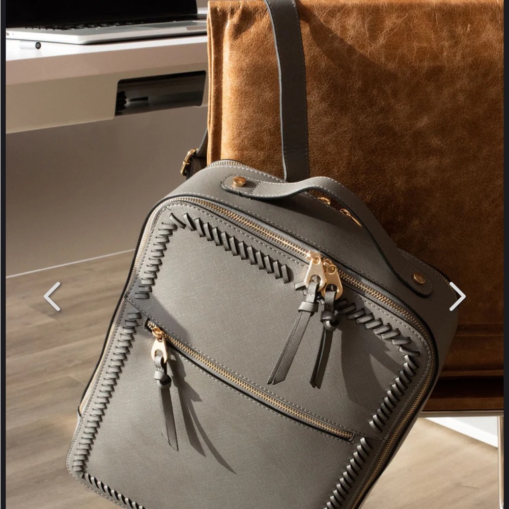 Charcoal Grey Calpak Laptop Backpack